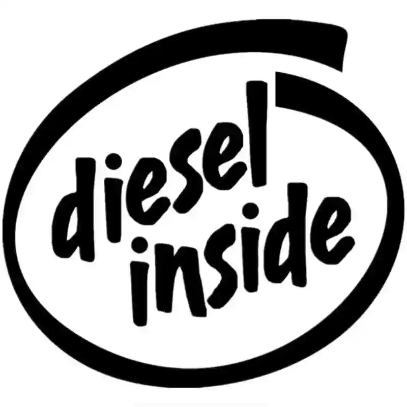 

Three Ratels TZ-843 11*12cm 1-5 Pieces Car Sticker Diesel Inside Auto Sticker Car Stickers Removable