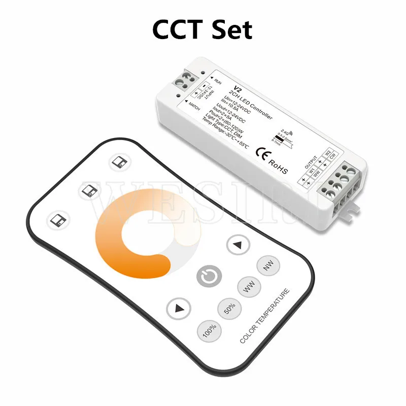 Беспроводной светодиодный сенсорный пульт дистанционного управления 2 4G RF