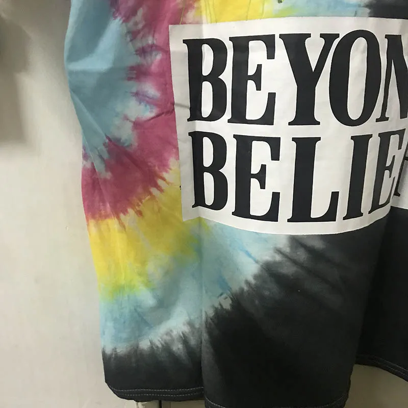 Новинка Трэвиса Скотта Astroworld фестиваль Run Tie Dye футболка для мужчин и женщин высокое качество ASTROWORLD Трэвиса Скотта футболки