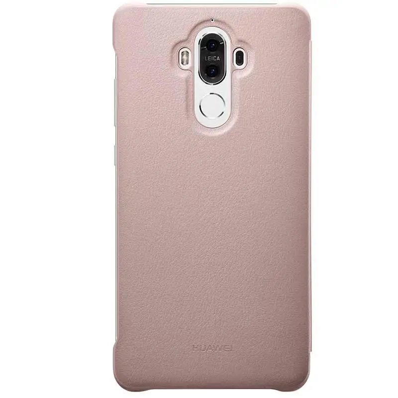 Оригинальный чехол для Huawei Mate 9 роскошный умный кожаный книжка с окошком