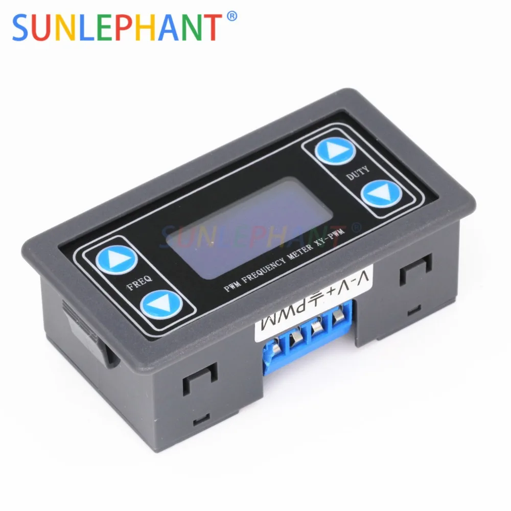 Digital display PWM pulse frequency duty ratio 1HZ~150KHZ adjustable Square wave rectangular signal generator | Электронные