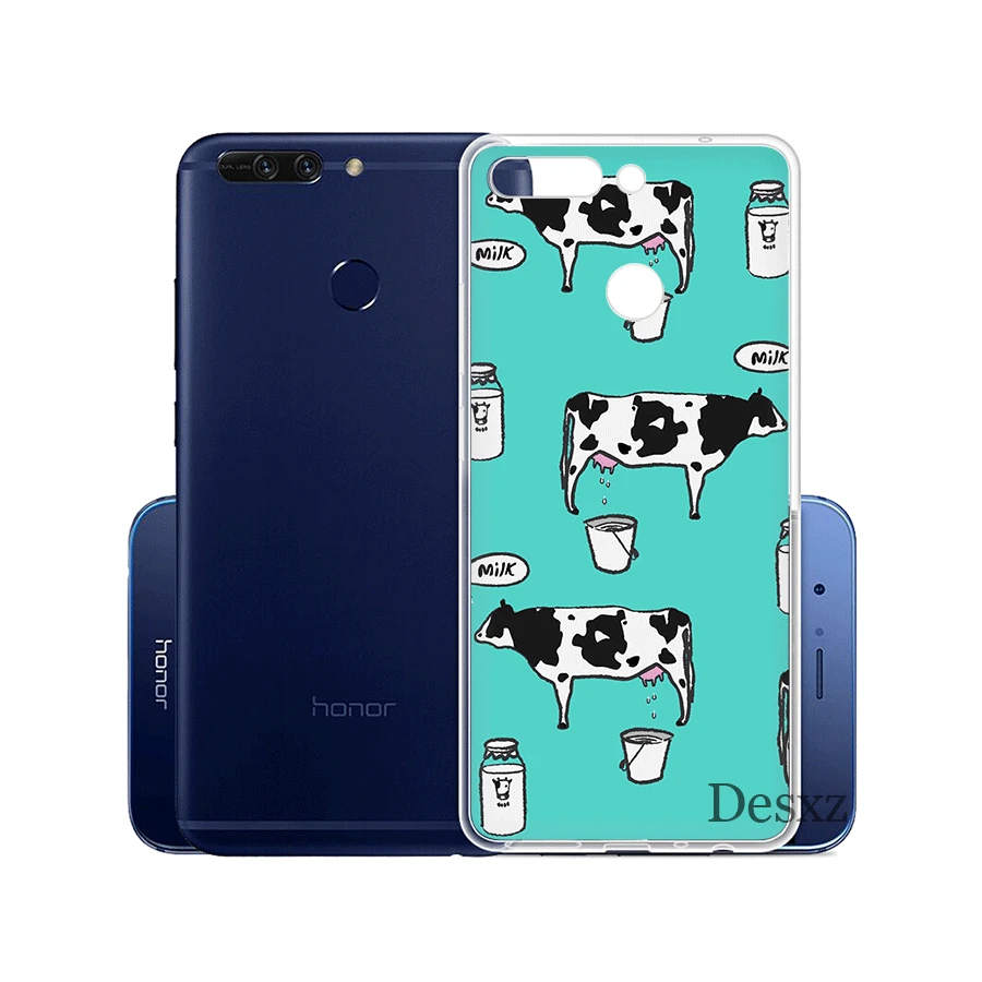 Чехол для телефона Aninal Hippo Cow Huawei Y5 Y6 Y7 II 2017 2018 Prime защитный чехол | Мобильные