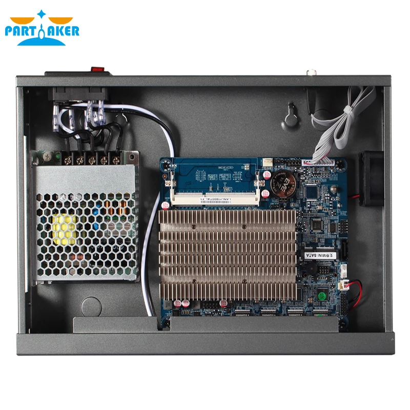 Partaker R18 маршрутизатор Mikrotik с J1900 4 Ethernet IU шкаф 2 Гб Ram 8 ГБ SSD |