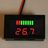 dc 12v 72v lead acid digital battery capacity indicator charge tester voltmeter