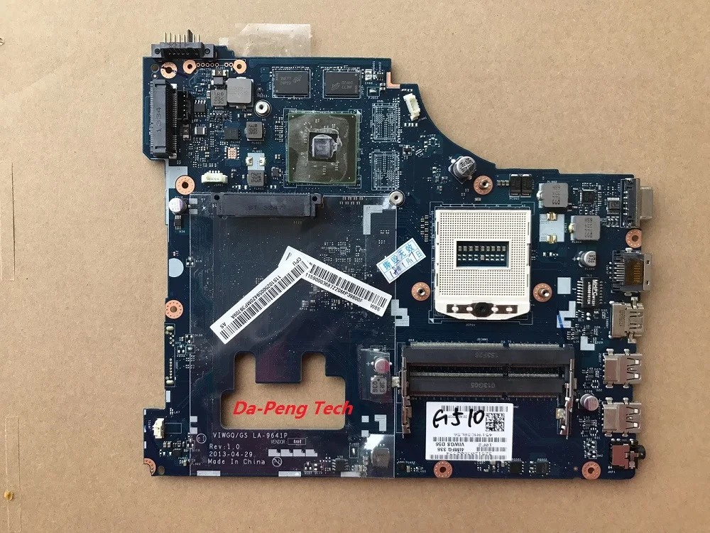 Материнская плата KEFU для ноутбука lenovo G510 4 шт. чипы VGA полностью протестированы |