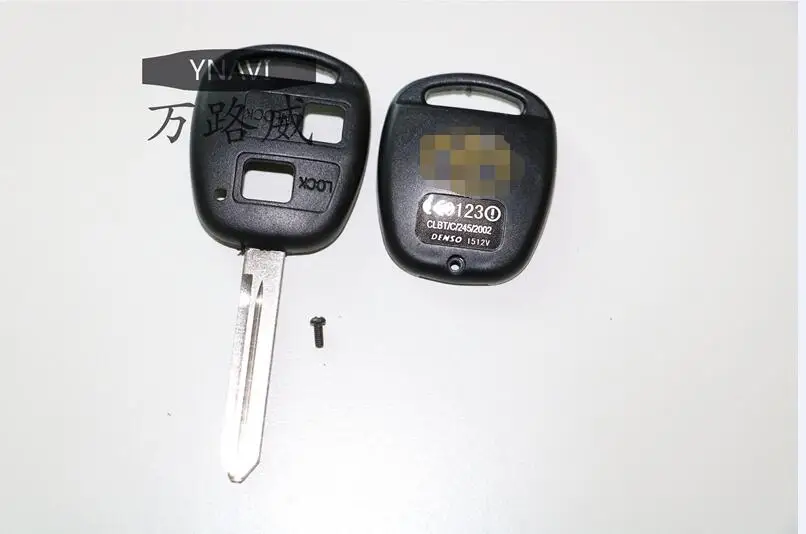 YNAVI TOY47 лезвие 2 кнопки дистанционного ключа оболочки чехол keykess Fob замена крышки