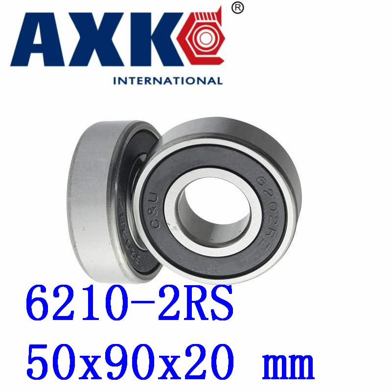 

Axk 6210-2rs, шариковый подшипник с глубоким желобом 50 мм X 90 мм X 20 мм
