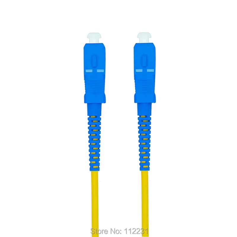 

10Meters SC/PC-SC/PC,3.0mm,Singlemode 9/125,Simplex,Optical Fiber Patch Cord Cable,SC to SC