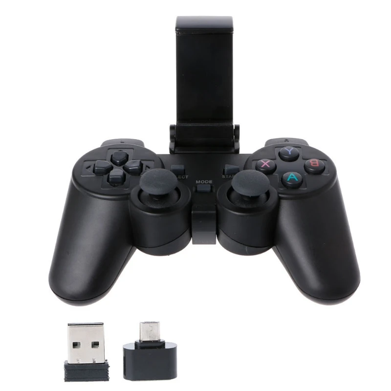 Высококачественный 2 4G беспроводной контроллер геймпад Micro USB OTG адаптер