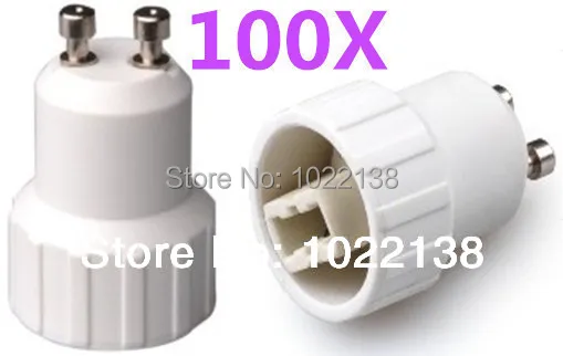 

100pcs GU10 to G9 LED socket adapter Led Light Lamp Bulb Holder converter Free Shipping With Tracking No.