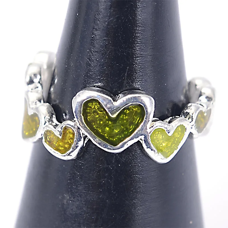 Кольцо с эмалью и Оловянным покрытием 7 мм|enamel ring|rings for womenring |
