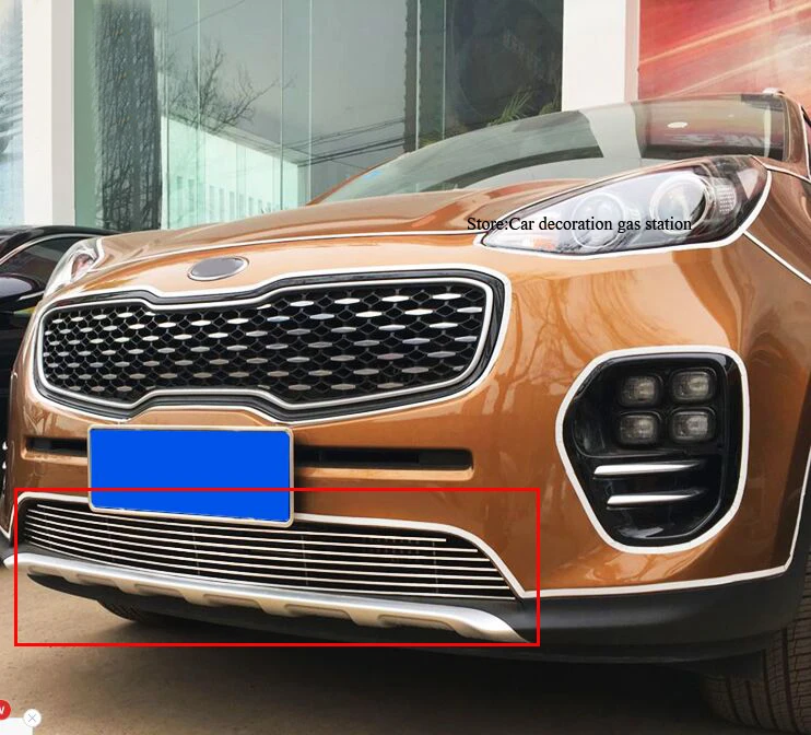 Стайлинг кузова автомобиля защитный детектор отделка из нержавеющей стали
