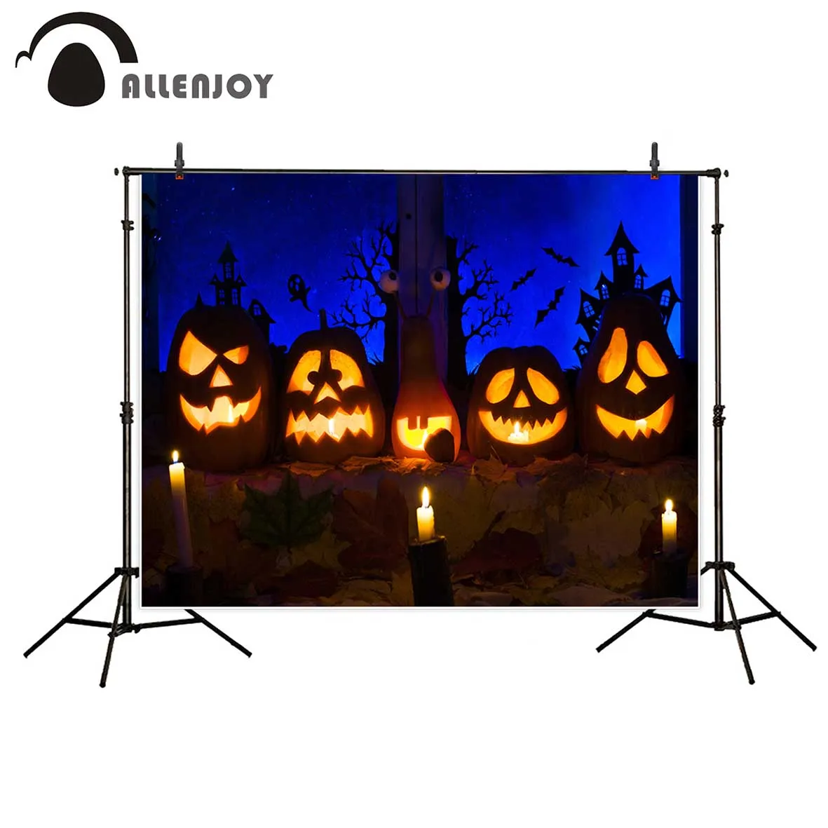 Allenjoy Фотофон свеча креативный замок Хэллоуин Тыква фотостудия высокое качество