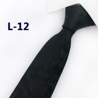new fashion black men ties silk necktie for men causal chinese dragon tie for man bussines corbatas bridegroom party neckties