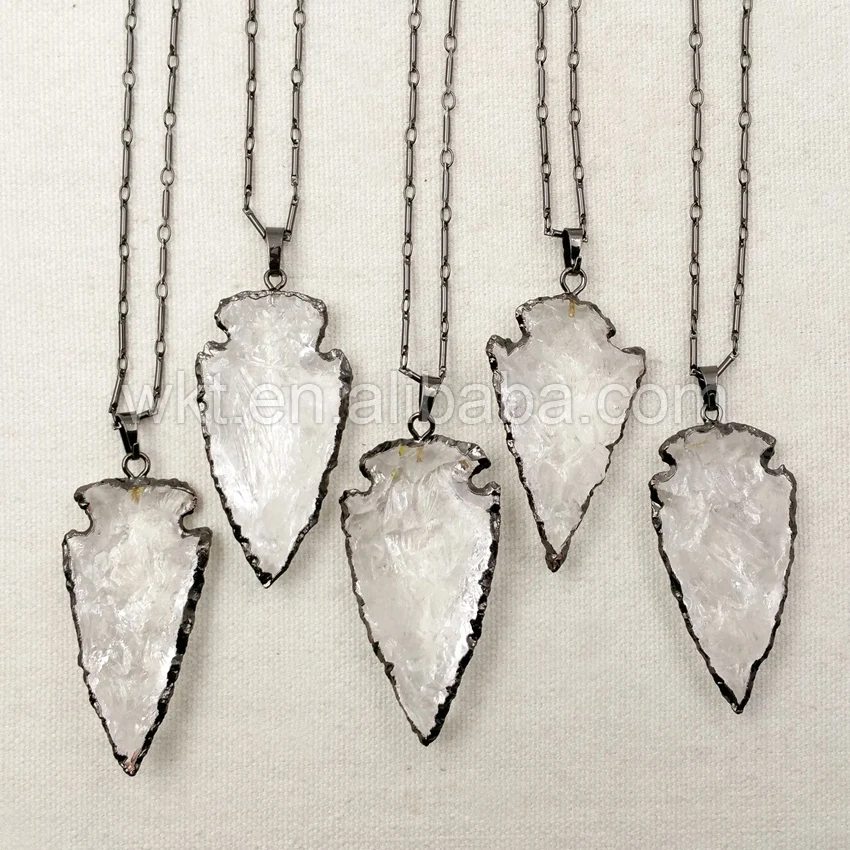 WT N890 оптовая продажа Высокое качество Белый Кристалл Подвеска со стрелой