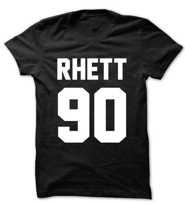 Rhett рубашка RHETT 90 Футболка с принтом спереди или сзади Мужская и женская футболка