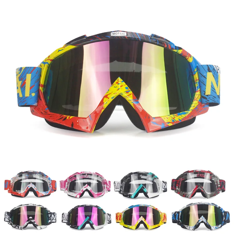 2018 очки для мотокросса MX внедорожные шлемы лыжного спорта Gafas мотоцикла Dirt Bike Racing