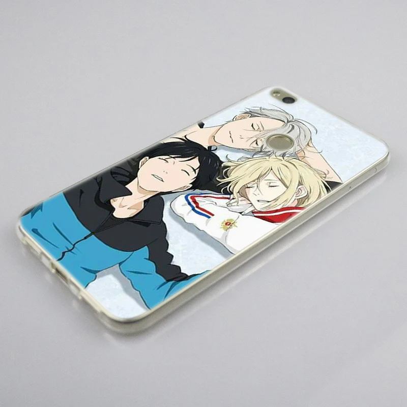 Мягкий силиконовый чехол с аниме YURI on ICE для Huawei NOVA 3 3i 4 Honor 7A Pro 7S 6X 7X 8X 8 9 10 Lite Play View 20