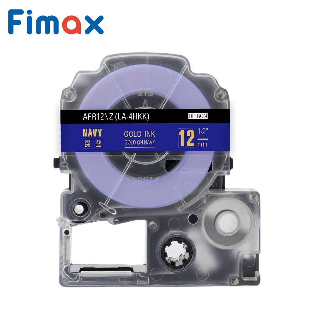 Fimax 1 шт. SS12KW LC-4WBN подарочная упаковка атласная лента 12 мм лента для маркировки совместимая для King Jim EPSON производитель этикеток SFR12SZ SFR12RZ