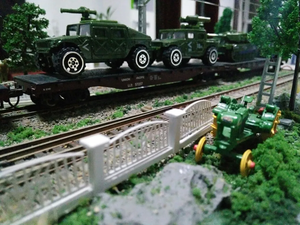 Модель грузовика зеленого цвета HO1:87 6 шт. | Игрушки и хобби