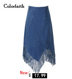 Colorfaith, новинка, замшевая Женская длинная юбка миди, Осень-зима, Женская винтажная юбка с поясом и пуговицами, высокая талия, Женская юбка SK6679