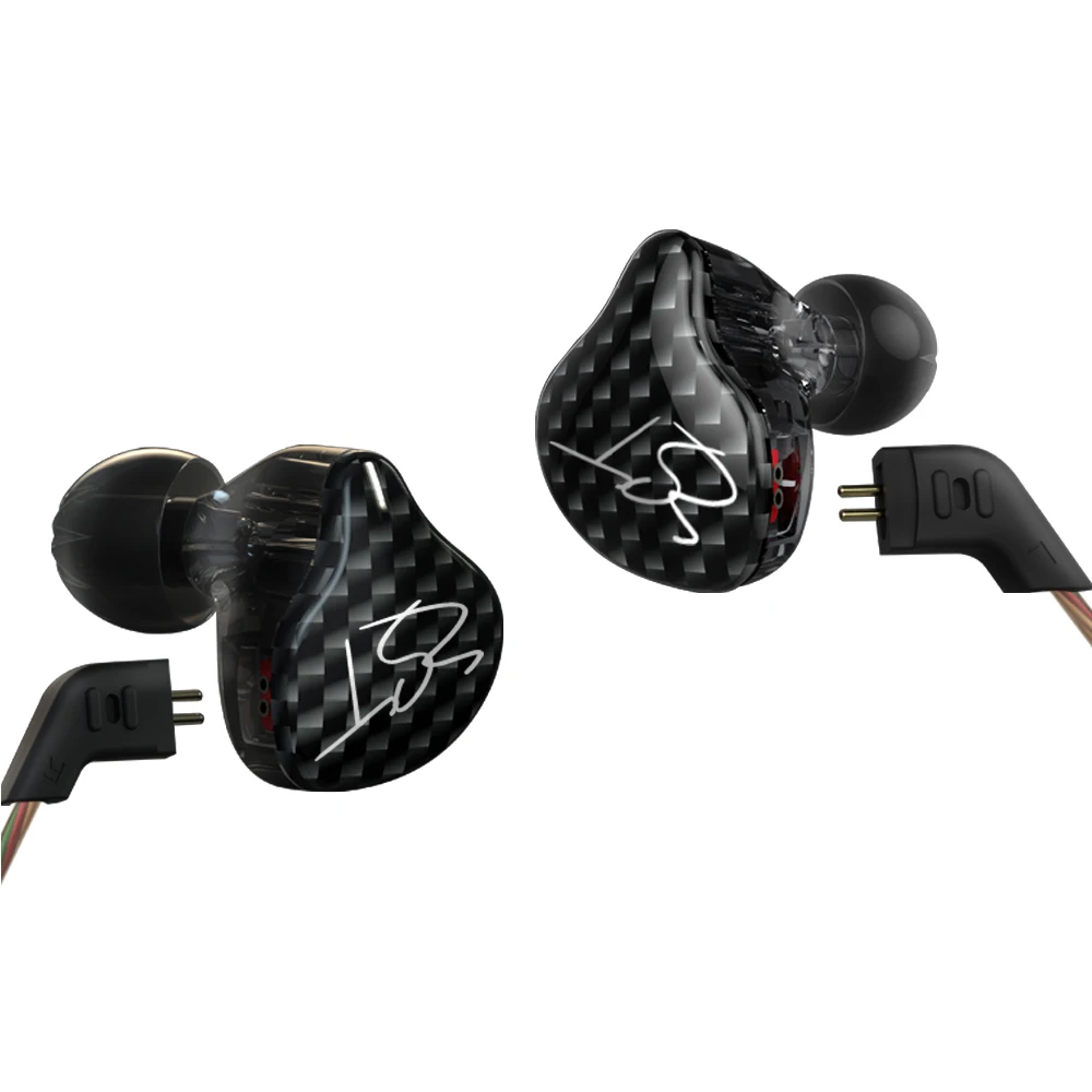Наушники вкладыши KZ ZST 1DD с гибридным драйвером 1BA наушники HIFI спортивные для бега