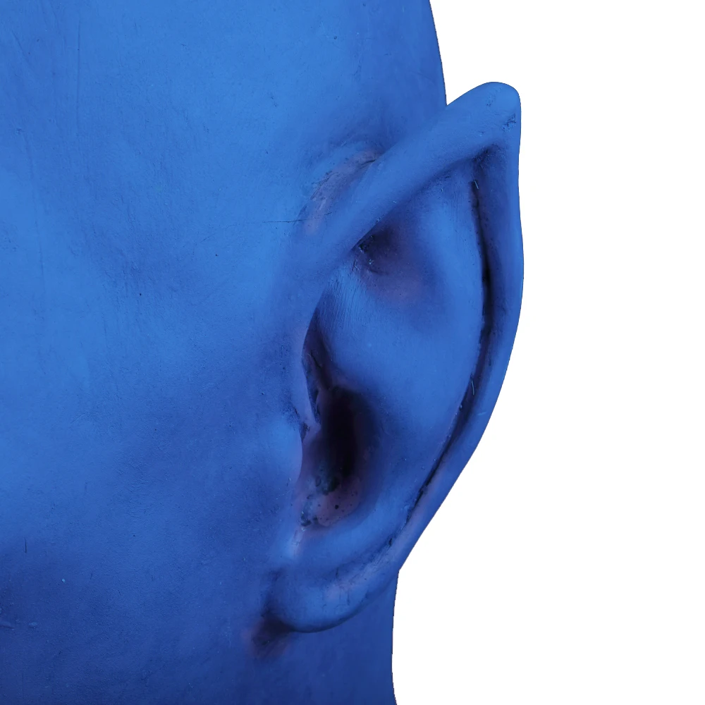 Косплей 2019 фильм Аладдин и волшебная лампа маска латексный Синий Эльф реквизит