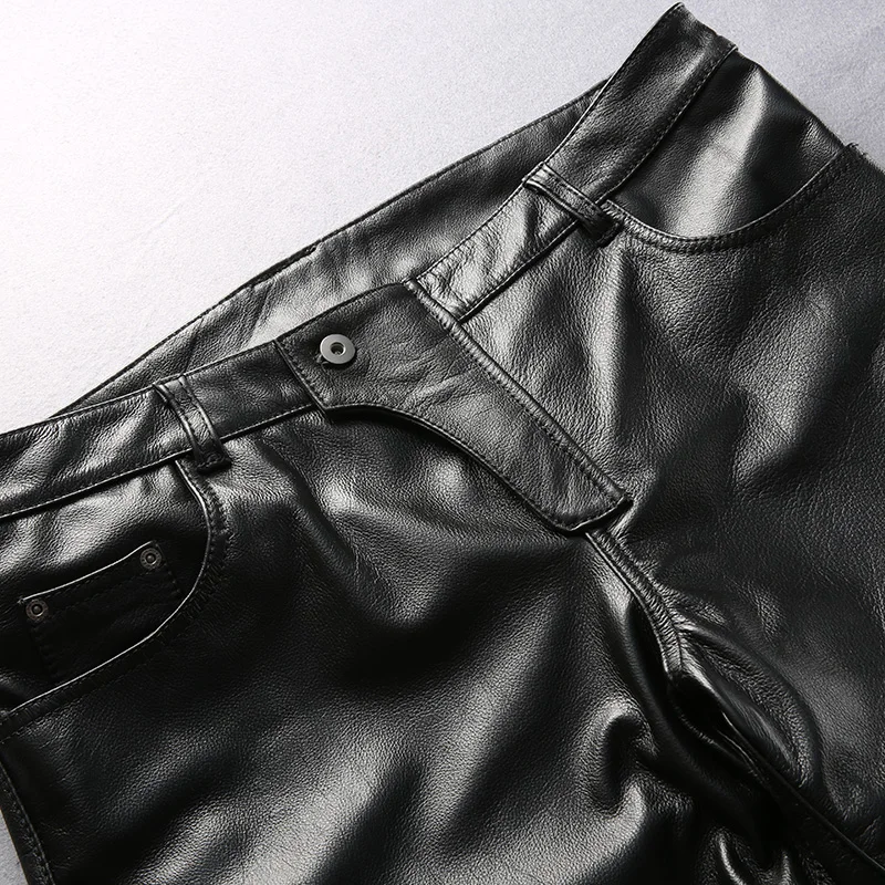 Брюки для мотоциклиста из натуральной коровьей кожи|pants pants|leather motorcycle pantsmotorcycle
