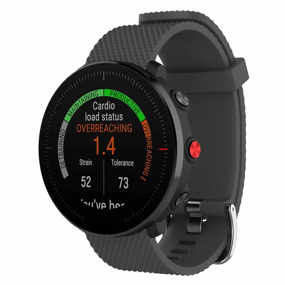 Ремешок на запястье для POLAR Vantage M Smartwatch, браслет, ремешок на запястье, Сменные аксессуары, мягкая силиконовая лента, унисекс