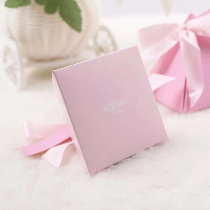 100 шт. новые розовые треугольные пирамиды Мультяшные кролики коробки для конфет +