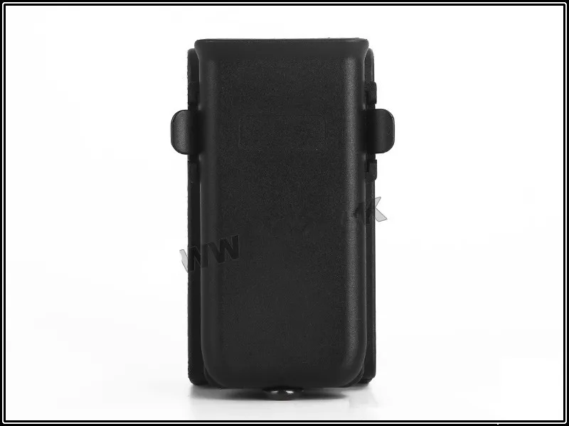 BLACK Настраиваемая тактическая сумка GLOCK quick pull G17 Однорядная сумка для 1911 M92 P226 USP с зажимом - Цвет: BLACK