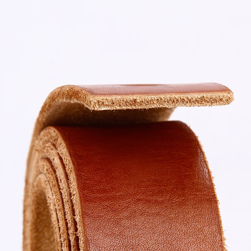 Мужской ремень из коровьей кожи BAIEKU черный натуральной в стиле ретро с пряжкой