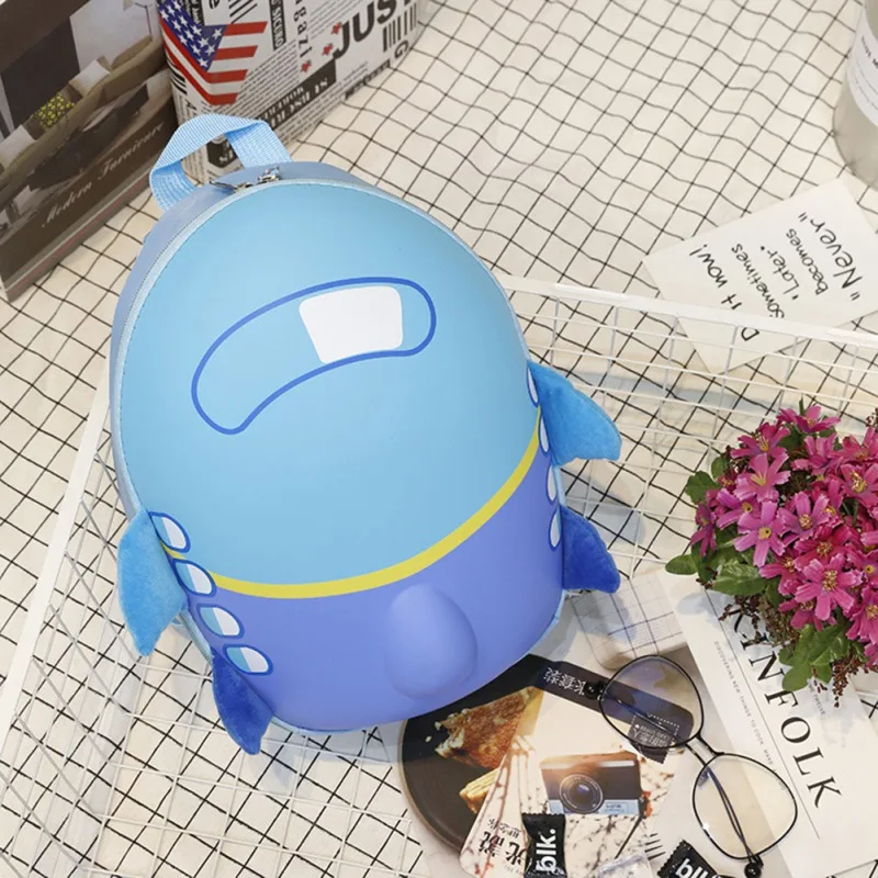 

3D girls fashion casual teenager shoulder Waterproof Lunch Box Children Preschool back Rocket Preschool Kids Boy Girl Backpack1