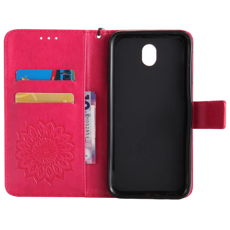 Чехол s для SM-J730F/DS 3D Цветочный флип чехол для samsung Galaxy J7 J 7 J730 730 J730F/DS J730FM/DS SM-J730FM/DS