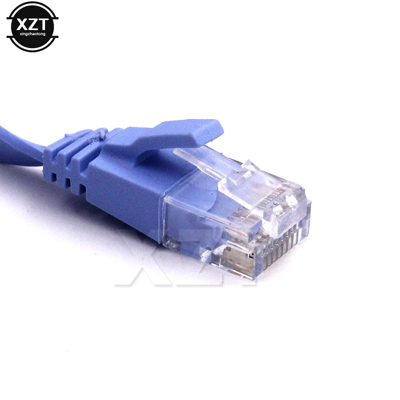 Высокое качество 15 метров CAT6 плоский UTP Ethernet сетевой кабель RJ45 патч LAN для