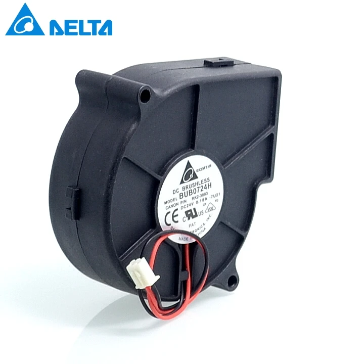 Новый 7530 центробежный турбо вентилятор 24V 0.18A проектор BUB0724H Для Delta 75*75*30 мм|fan
