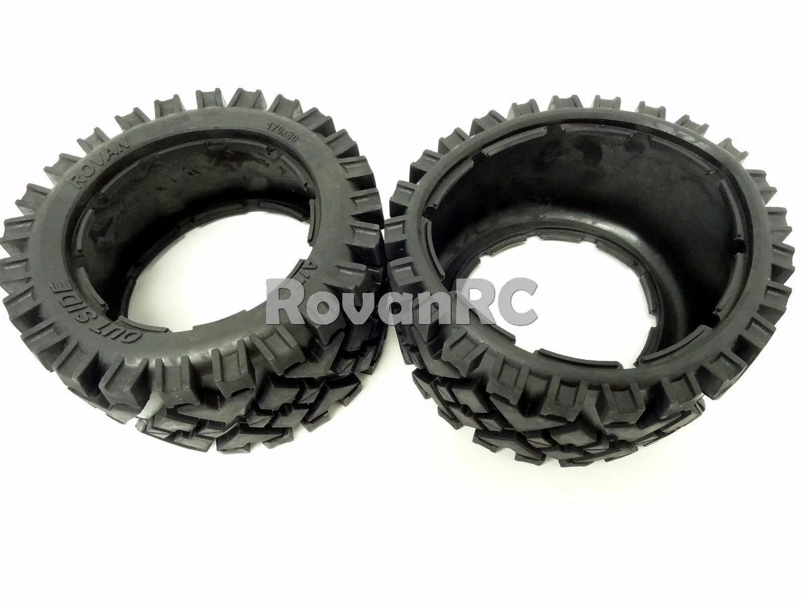 Rovan задние Багги вездеходные шины (2) 170x80 подходит HPI Baja 5B 2 0 SS King Motor | Игрушки и