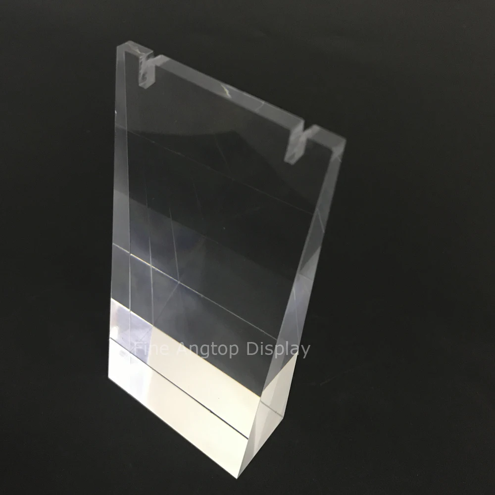 Fashionable Necklace Display Stand Pendant Holder Jewelry Prop Set Transparent Acrylic Jewelry Display Rack Shop Organizer