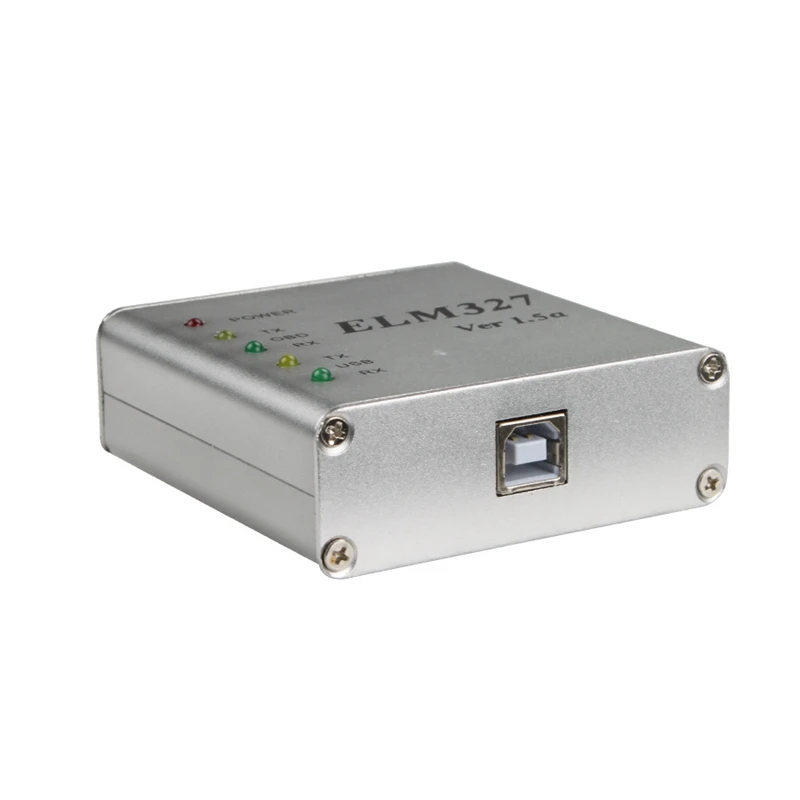 Лучший ELM327 USB металла Алюминий ELM 327 металлический чехол V1.5/V1.5a Поддержка все OBD2
