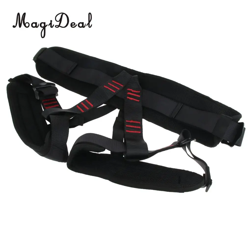 

Climbing Harness Half Body Safety Belt for Outdoor Tree Arborist Mountaineering Training Caving Rappelling Equip