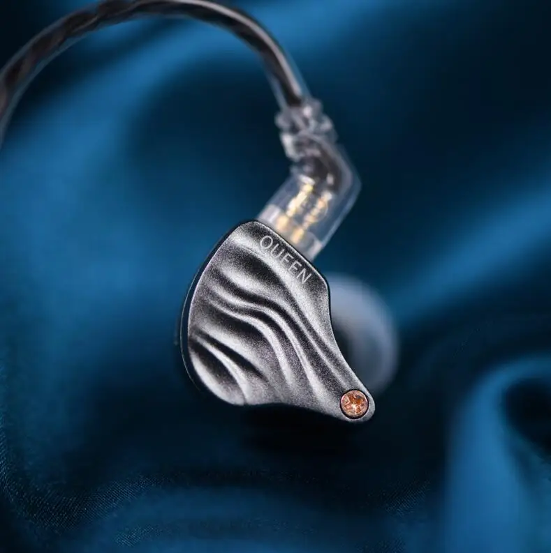 2018 ароматная цитра TFZ QUEEN 2 контактный интерфейс металлический Hi Fi монитор IEM 3 5 мм