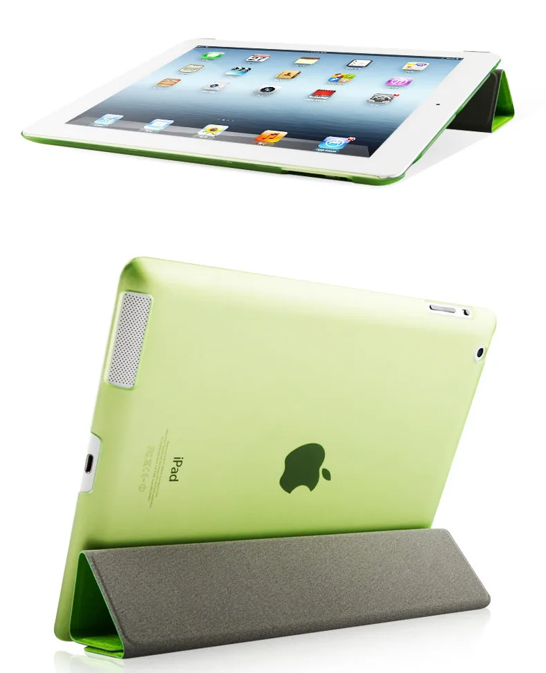 Шелк кожа чехол защитный для iPad 2 3 4 планшета + ручка касания защитная пленка