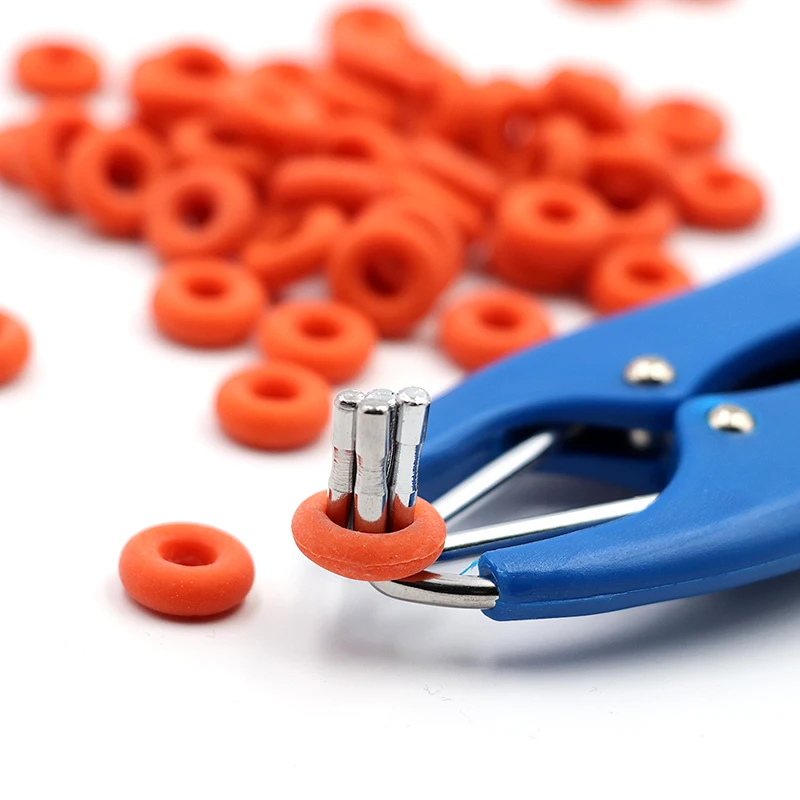 100 шт. изображающие пятачка корова овец кастрации резиновое кольцо для полового