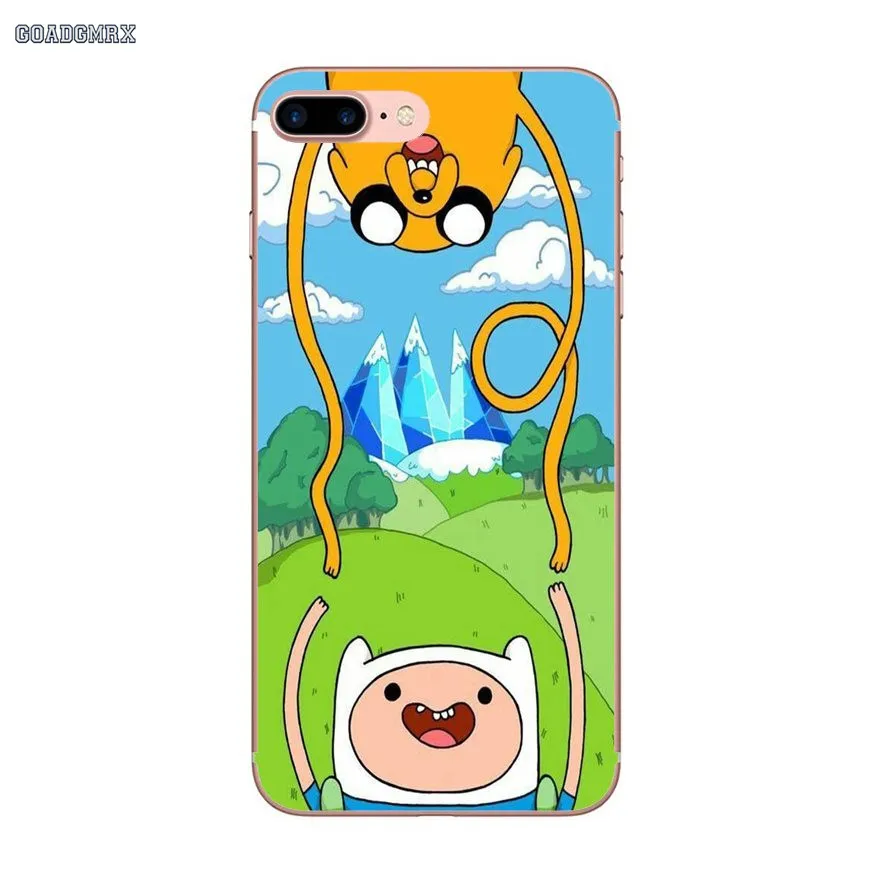 Время приключений Финн Джейк для Samsung Galaxy S2 S3 S4 S5 Mini Alpha S6 S7 edge S8 S9 Plus J1 Grand Prime