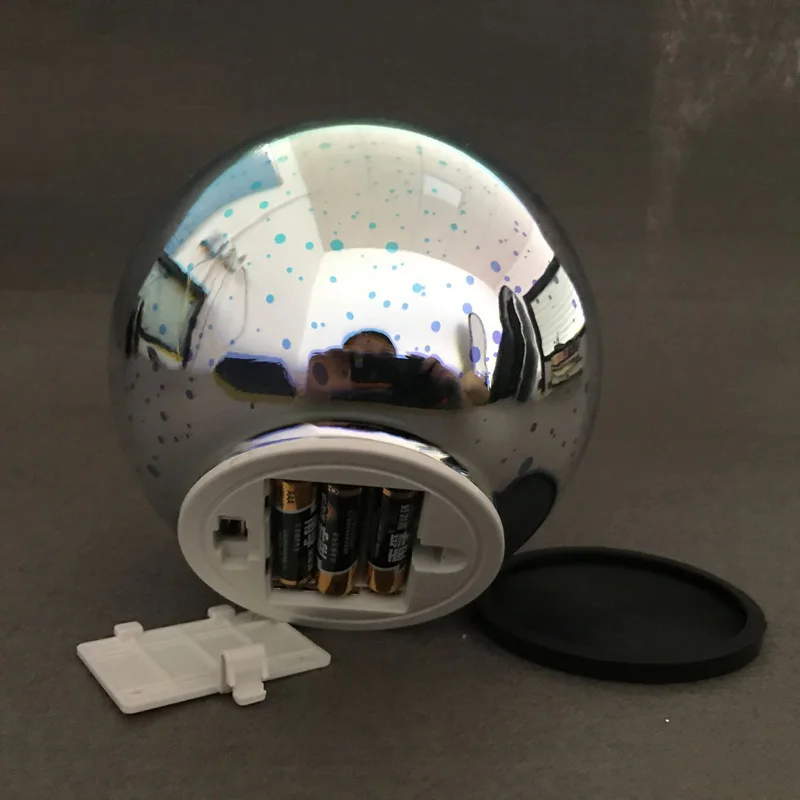 Цветной 3D стеклянный чехол Светодиодный Ночник проектор Волшебная настольная
