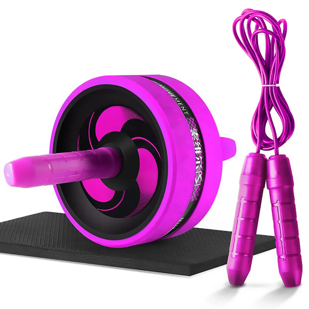 FDBRO Body Building Roller&ampJump Rope No Noise Abdominal Wheel Ab Roller with Mat for Exercise Fitness Equipment Accessories | Спорт и