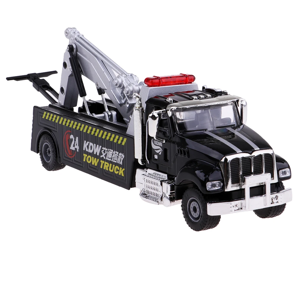 

Simulated 1/50 Diecast Tow Truck Wrecker Road Rescue Vehicle Toys Car Kids Birthday Gift