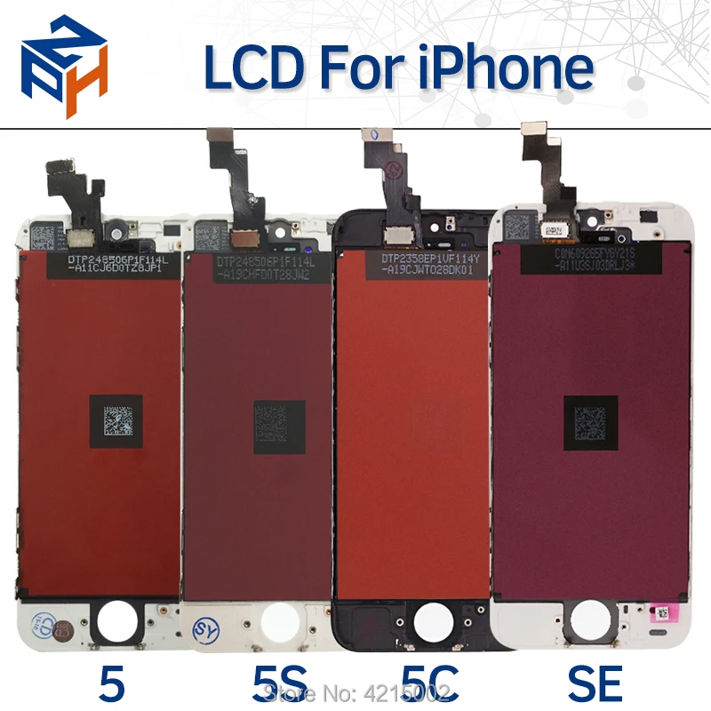 AAA Качество для iPhone 5 5S 5C SE ЖК дисплей сенсорный экран дигитайзер сборка Сенсорная