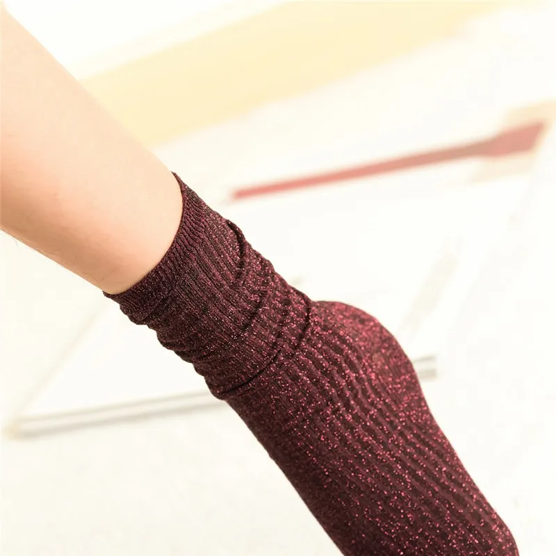 Модные короткие тонкие носки женские Харадзюку в стиле пэчворк весна корейский