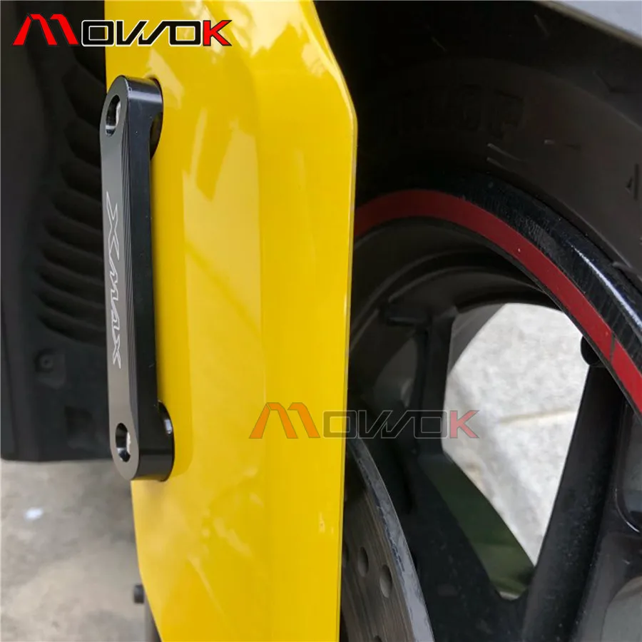 Для Yamaha Xmax 300 2017 2018 передняя ось Coper Plate декоративная крышка для xmax 125 250 400|Накладки